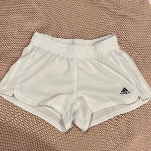 White Adidas Shorts